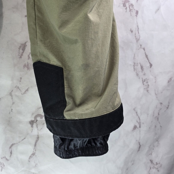 Obermeyer Pants Womens 32 X 29 Brown Black Tan Ski Snow Shell Vintage - Picture 4 of 14